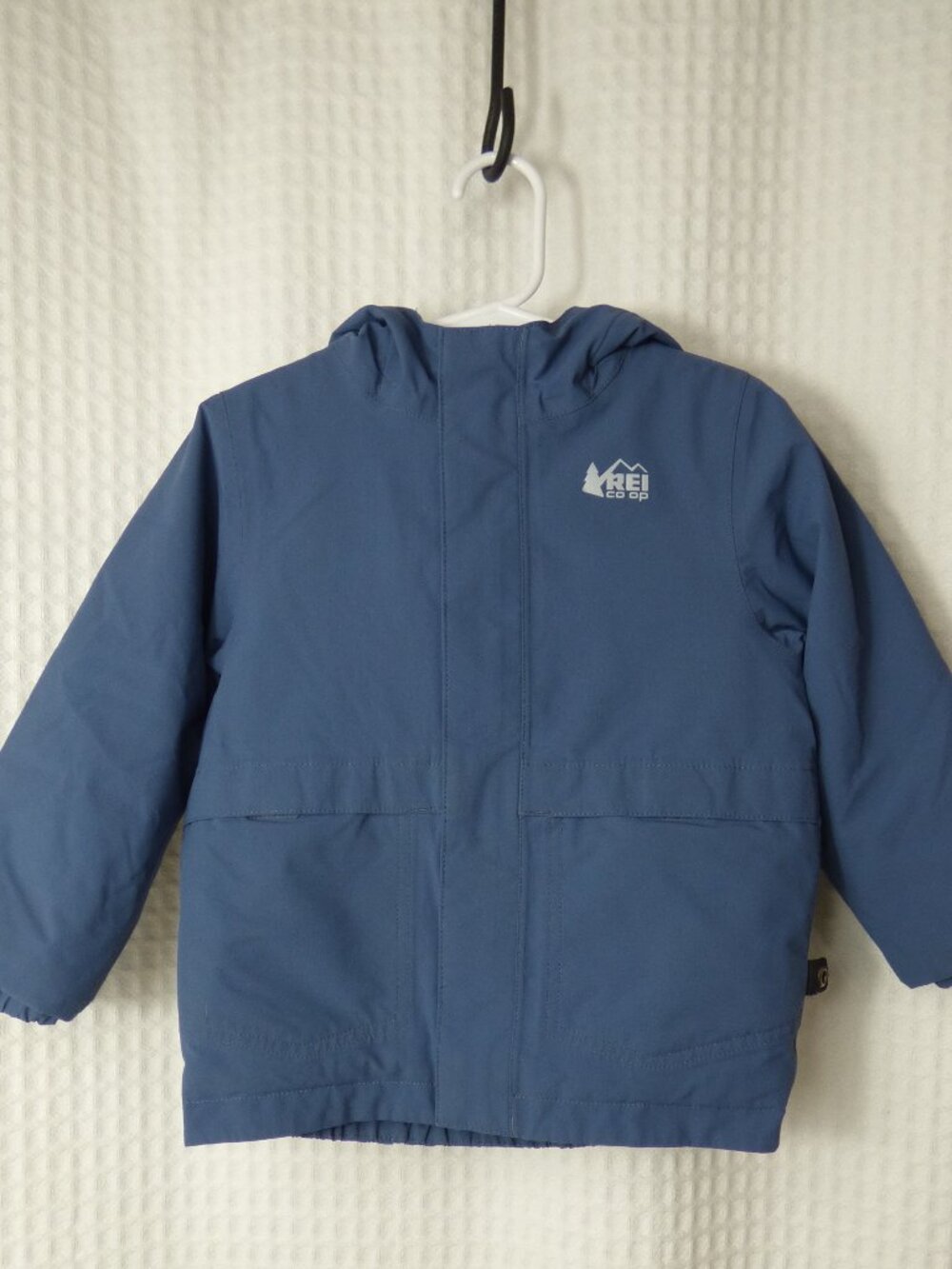 REI Kids Blue Hooded Winter Jacket, Size 3T